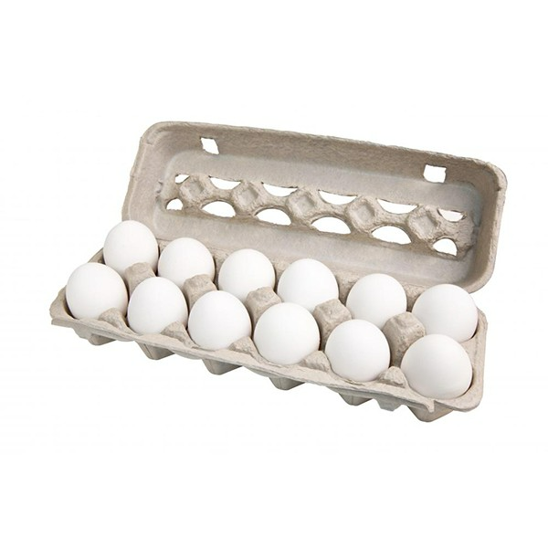 EGGS 12M WHITE 