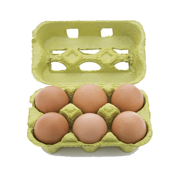EGGS 6L BROWN 
