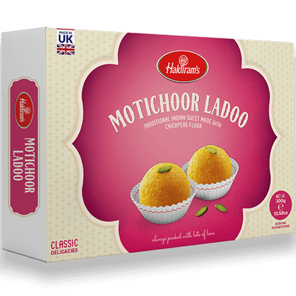 HALDIRAM METHAI MOTICHOR 300G (UNIT)